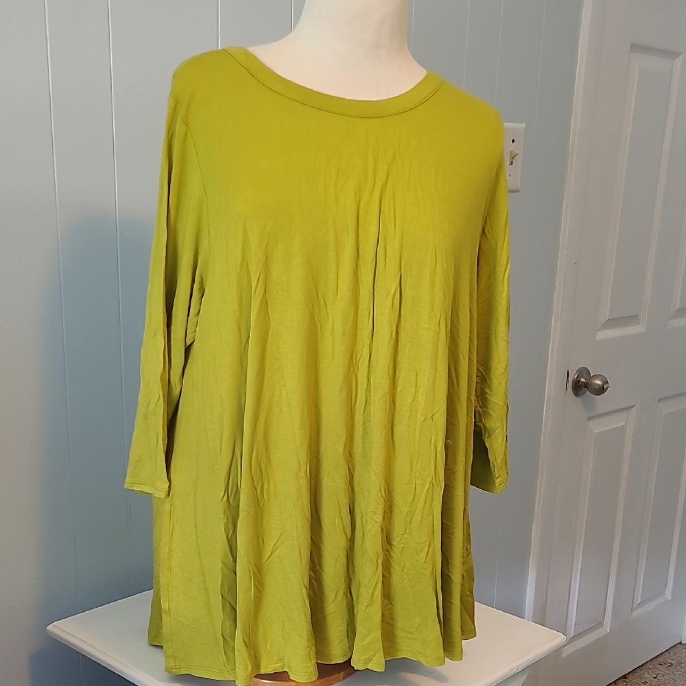 Kim & Cami Vibrant Green Blouse